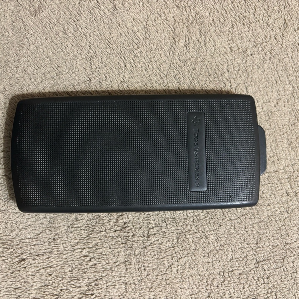 Texas Instruments Black Calculator Case